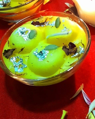 Rasmalai Candle